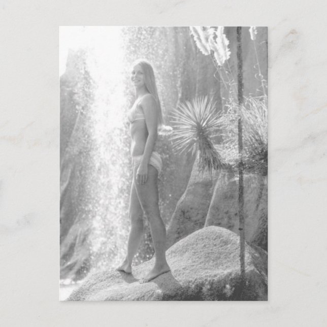 Carte Postale Jungle Land in Panama City Bikini photo fille (Devant)