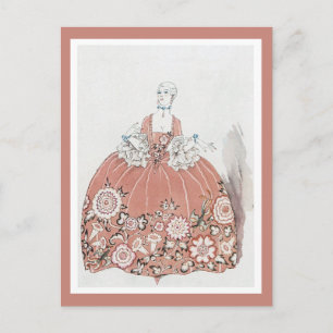 Carte Postale Jupe en rose Dusty