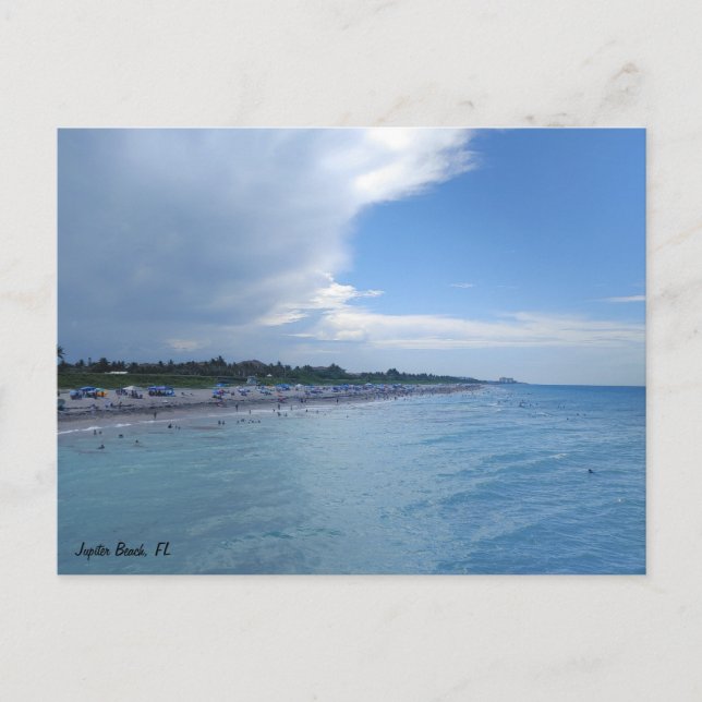 Carte Postale Jupiter Beach Fl (Devant)