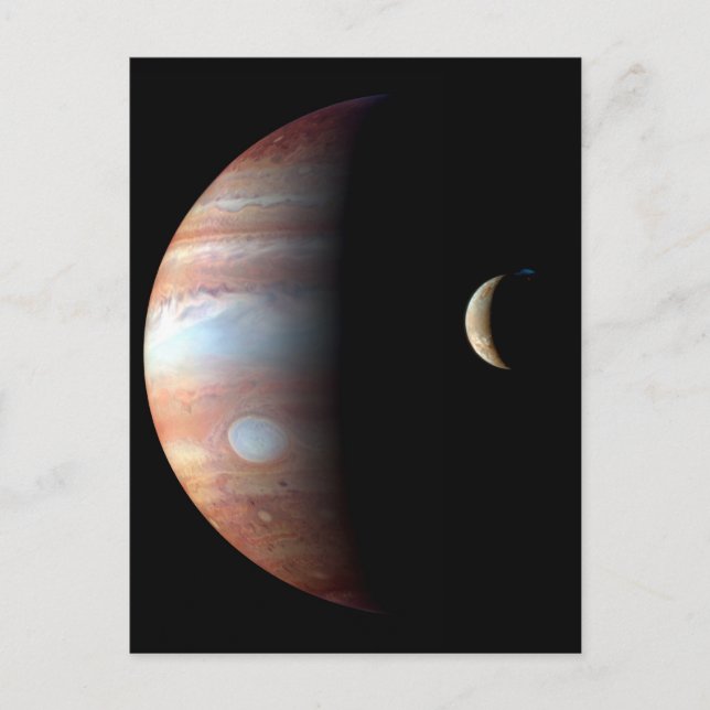 Carte Postale Jupiter et Crescent Moon (Devant)