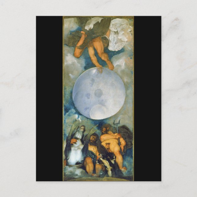 Carte Postale Jupiter Neptune et Pluto par Caravaggio en 1597 (Devant)