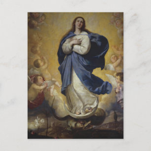 Carte Postale Jusepe de Ribera - L'Immaculée