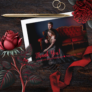 Carte Postale Jusqu'à ce que la mort nous sépare du Merci gothiq