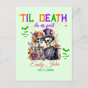 Carte Postale Jusqu'à la mort Faisons-nous partie amour éternel 