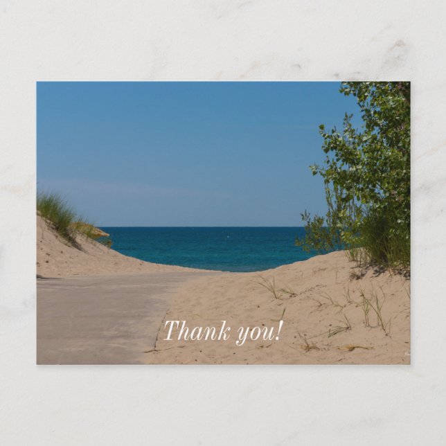 Carte Postale Juste au-delà (Devant)