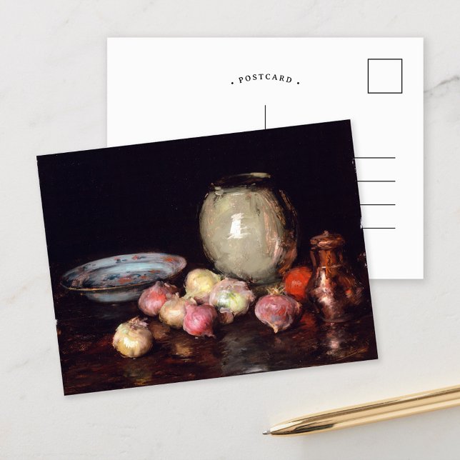 Carte Postale Juste des oignons | William Merritt Chase (Créateur téléchargé)