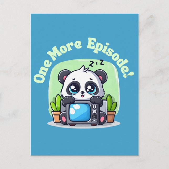 Carte Postale Juste un épisode de plus (Devant)
