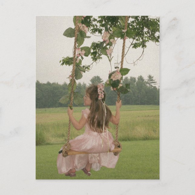 Carte Postale juste une balançoire (Devant)