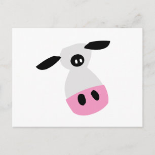 Carte Postale Juste une vache