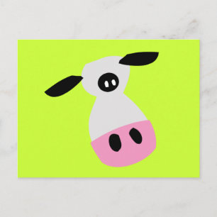 Carte Postale Juste une vache