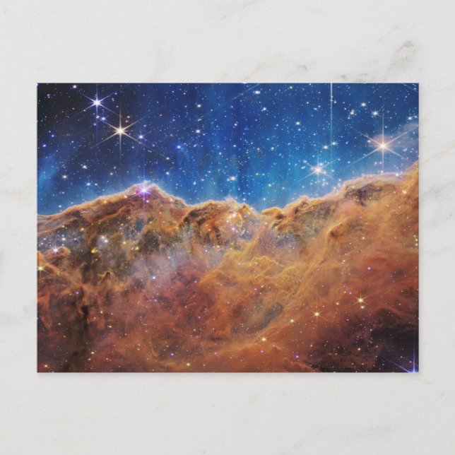 Carte Postale JWST James Webb télescope spatial Cosmique (Devant)