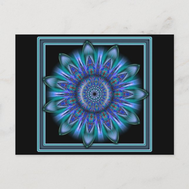 Carte Postale K111 Bleu (Devant)