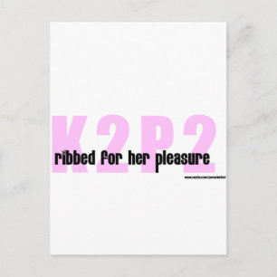 Carte Postale K2P2 Ribbed