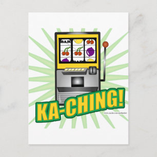 Carte Postale Ka-Ching Big Money !
