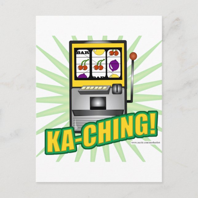 Carte Postale Ka-Ching Big Money ! (Devant)