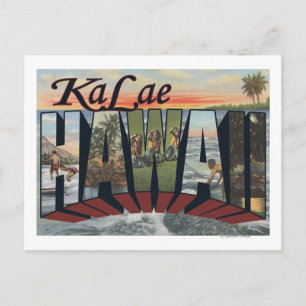 Carte Postale Ka Lae, HawaiiGrandes ScènesKa Lae, HI