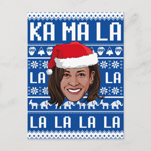 CARTE POSTALE KA MA LA LA HARRIS (Devant)