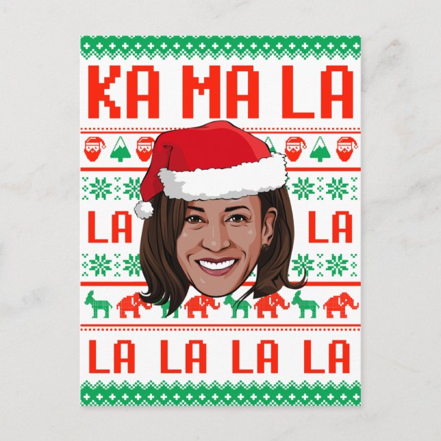 CARTE POSTALE KA MA LA LA HARRIS (Devant)