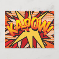 KA-POW Amusement Rétro Bande Dessinée Pop Art