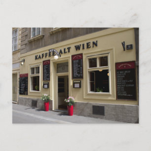 Carte Postale Kaffee Alt Wien, Vienne Autriche