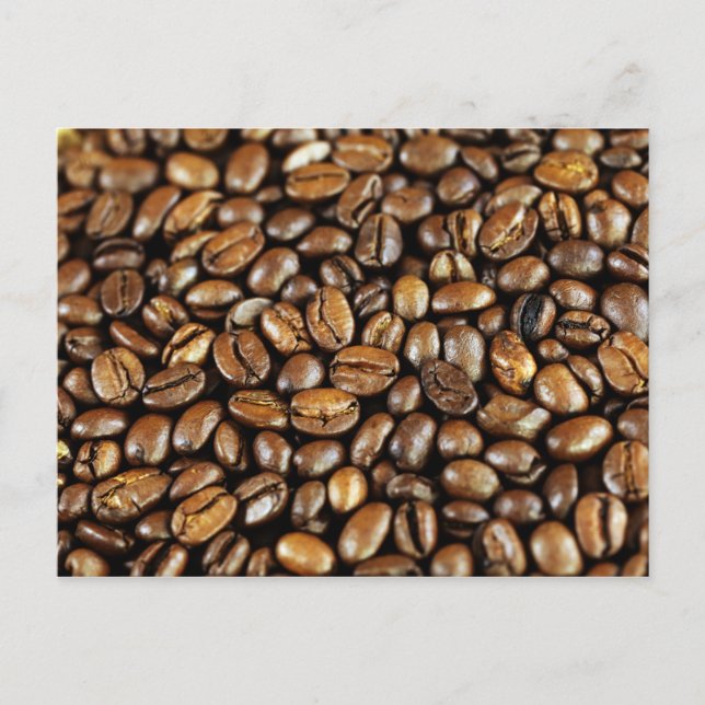 Carte Postale Kaffeebohnen (Devant)