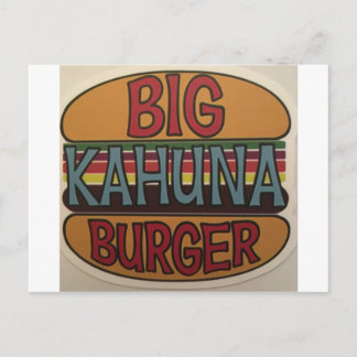 Carte Postale Kahuna Burger