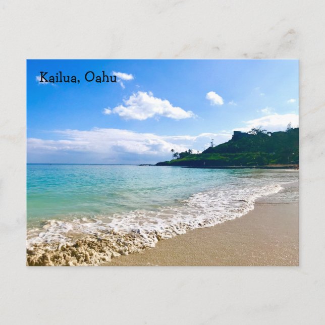 Carte Postale Kailua Beach, Oahu (Devant)