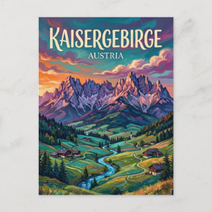 Carte Postale Kaiser sauvage Autriche