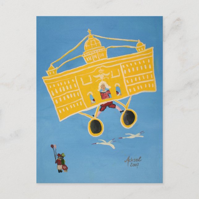 Carte Postale Kaiserliche Luftpost (Devant)