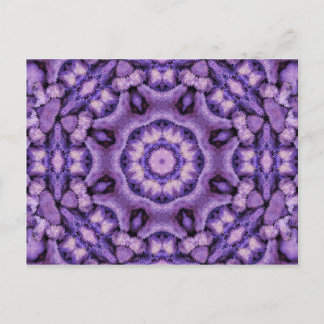 Carte Postale Kaléidoscope à pâte violette