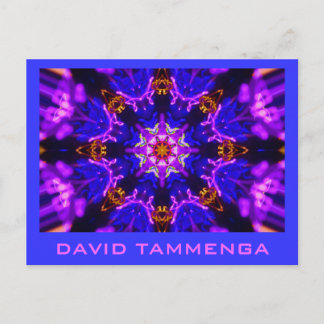 Carte Postale KaliBluePink DAVID TAMMENGA
