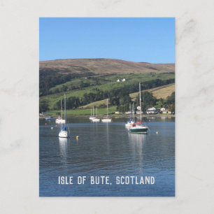 Carte Postale Kames Bay, île de Bute, Écosse