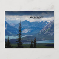 Carte postale Kananaskis Lakes