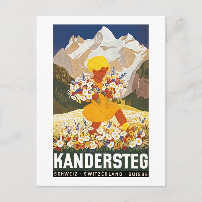 Carte Postale Kandersteg (Devant)