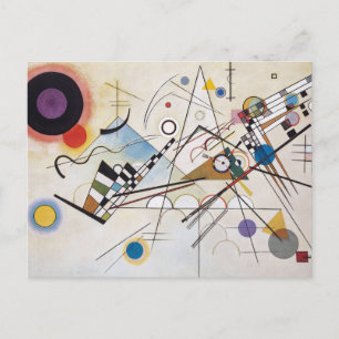 Carte Postale Kandinsky 1923/composition viii/pixdecines
