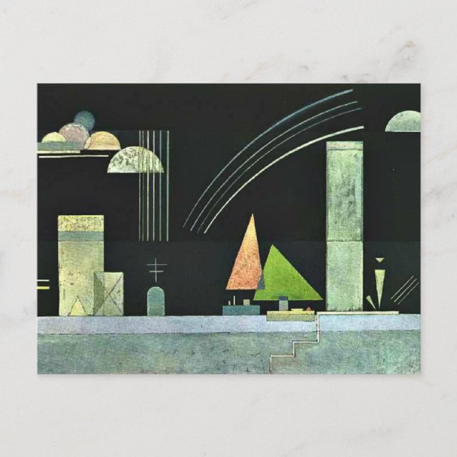 Carte Postale Kandinsky — Au repos (Devant)