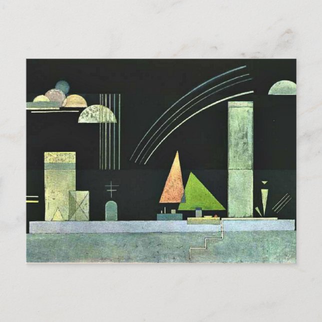 Carte Postale Kandinsky - Au repos (Devant)