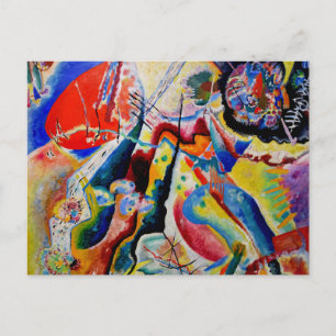 Carte Postale Kandinsky - Bild mit rotem fleck