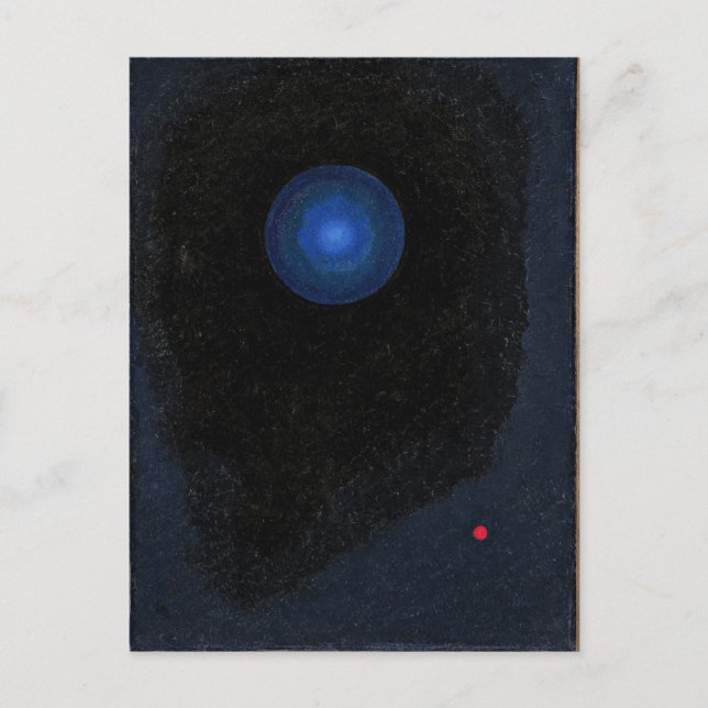 Carte Postale Kandinsky - Bleu, art abstrait (Devant)