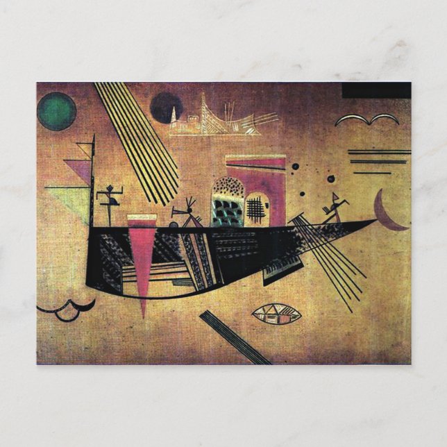 Carte Postale Kandinsky - Capricious (Devant)