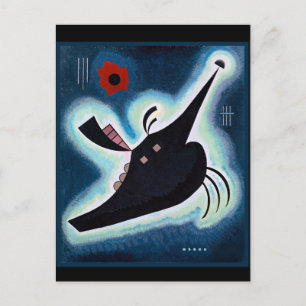 Carte Postale Kandinsky - Carré noir pointé