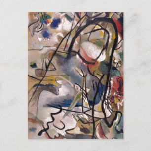 Carte Postale Kandinsky Claasical Art Abstrait Peinture