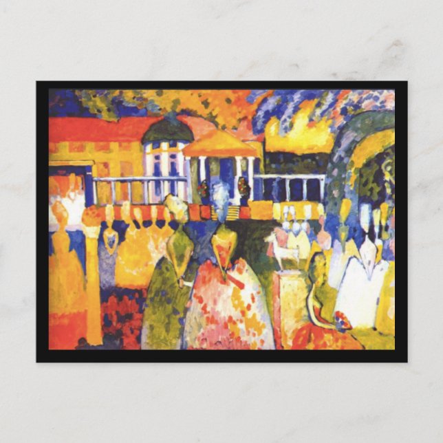 Carte Postale Kandinsky, Crinolines, Art (Devant)