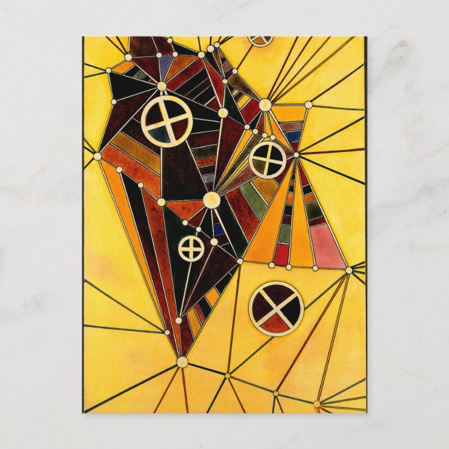 Carte Postale Kandinsky - Dans le réseau (Devant)