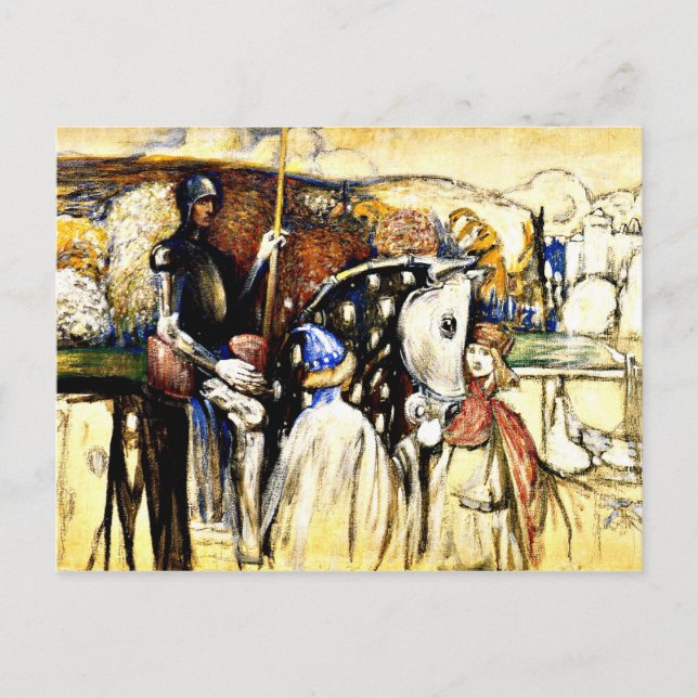 Carte Postale Kandinsky - Guerrier monté (Devant)