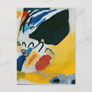 Carte Postale Kandinsky Impression III Concert Peinture Abstrait