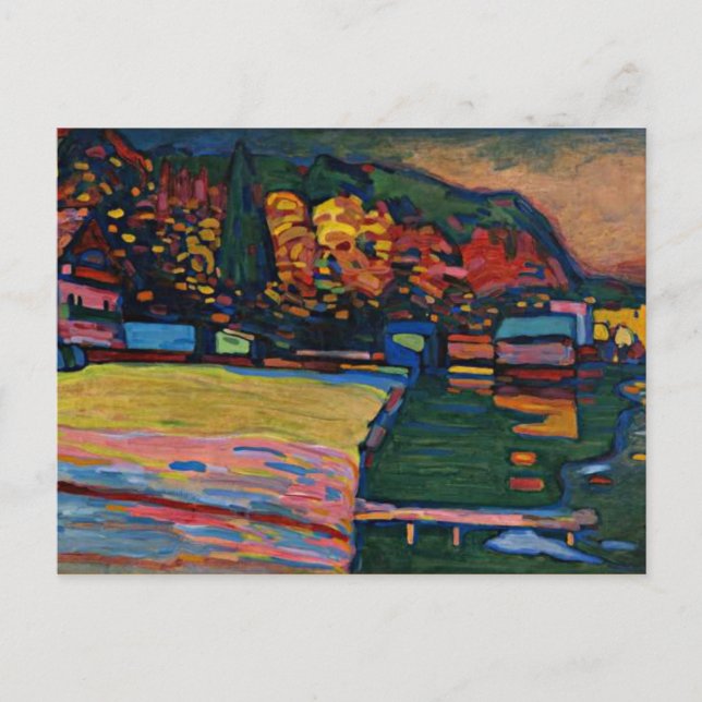 Carte Postale Kandinsky - Lac Starnberg (Devant)