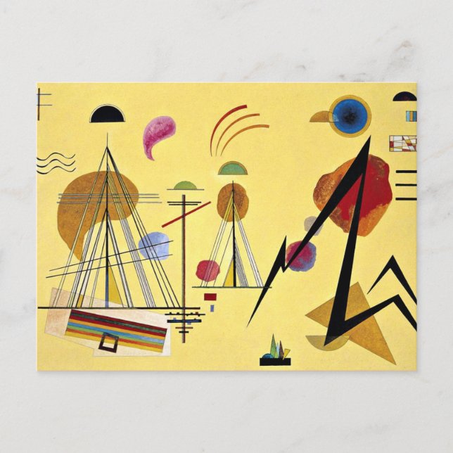 Carte Postale Kandinsky - Line Spot (Devant)