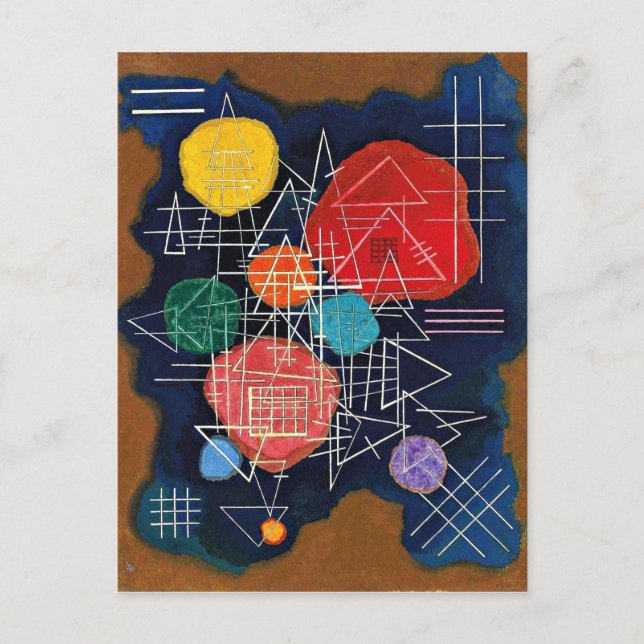 Carte Postale Kandinsky - Luminosité voilée (Devant)