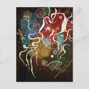 Carte Postale Kandinsky Mouvement I Abstrait Peinture